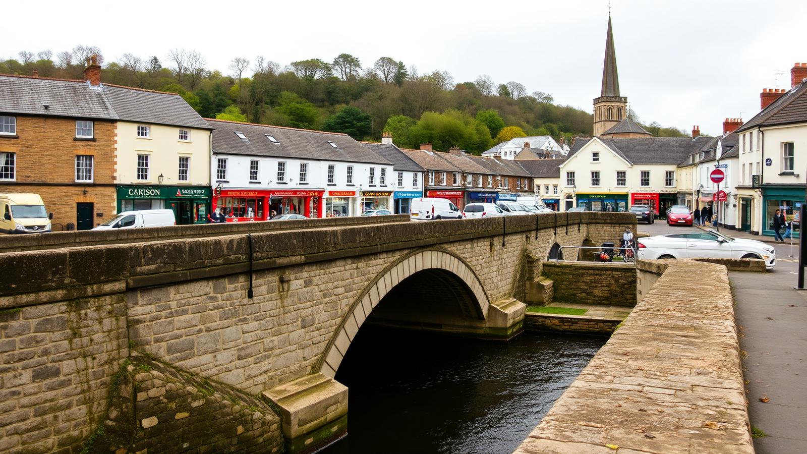 Structured Data for Barnstaple trades and small businesses — Barnstaple town centre and the River Taw in North Devon, covered by DigitalTiger's local SEO work